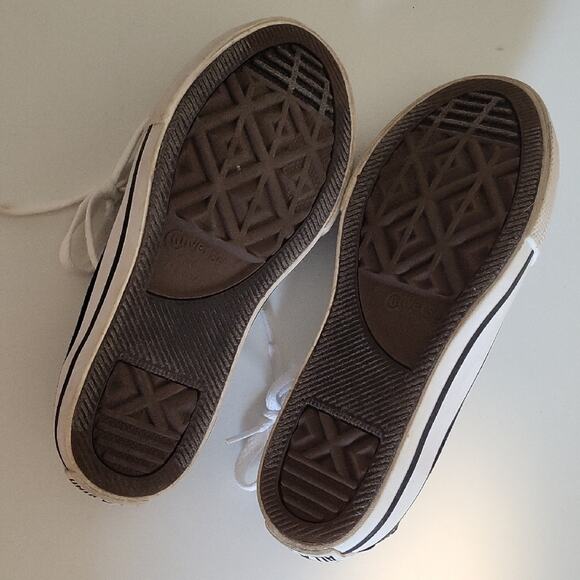 Converse Kids Black and White Sneakers - Picture 3 of 11